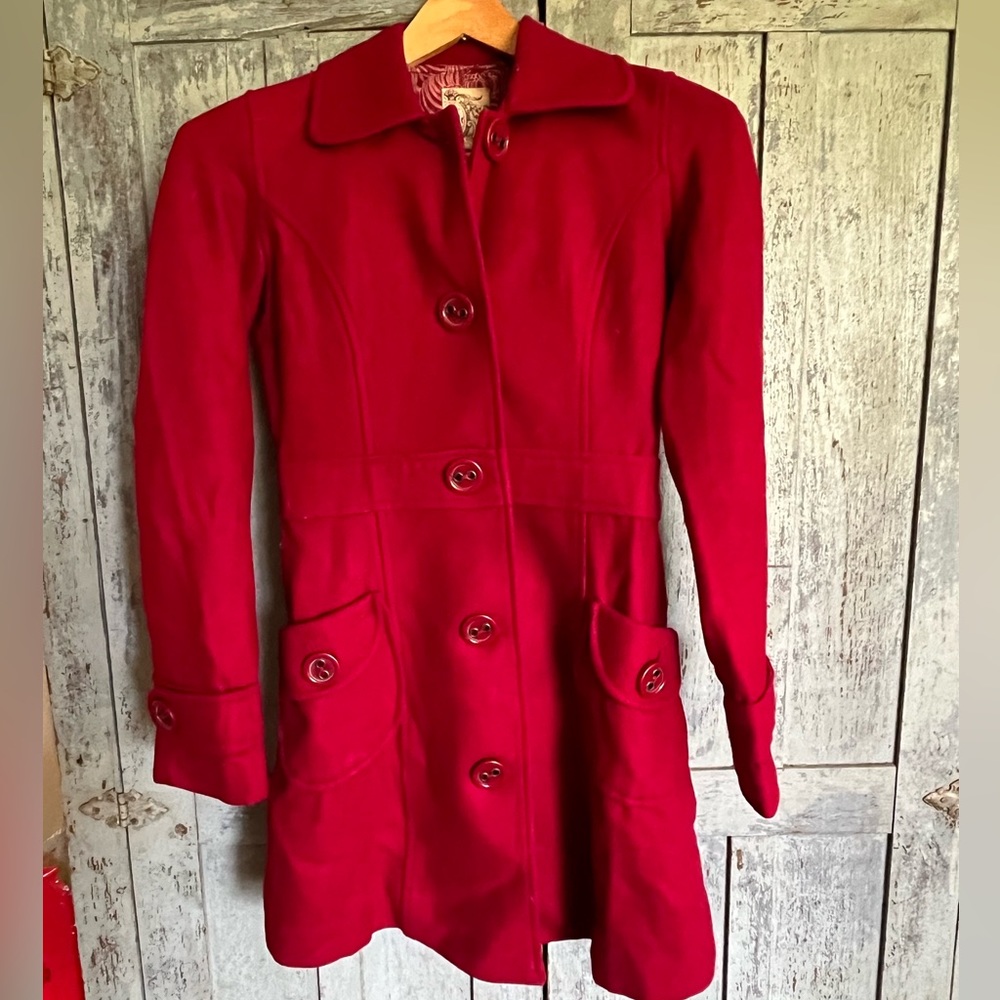 Red Long Coat